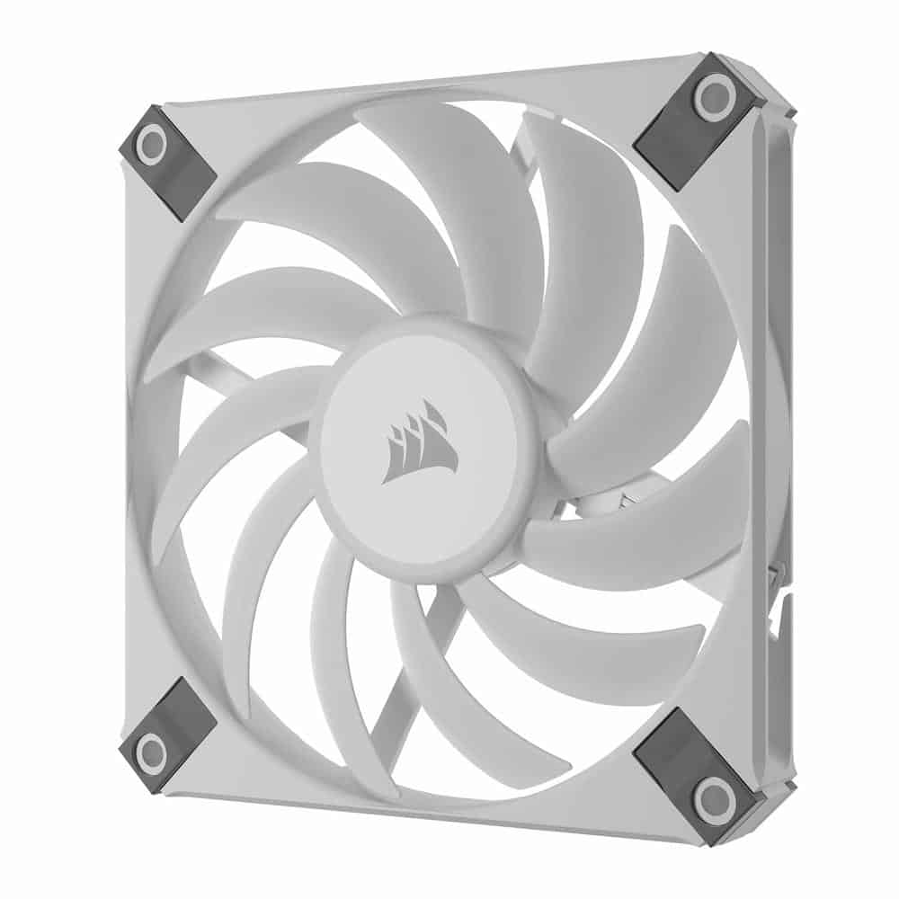 (image for) Corsair iCUE AF120 RGB SLIM White 120mm 2 Fan + Lighting Node CORE Pack
